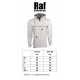 Raf Coll Unisex Basic Haki Kapşonlu Sweatshirt İki İplik İçi Şardonlu